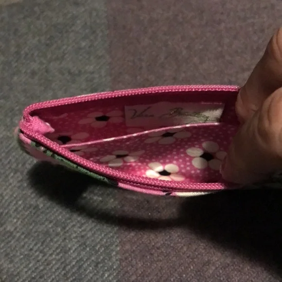 Vera Bradley Priscilla Pink ID, Coin purse, & keychain. - Picture 6 of 6